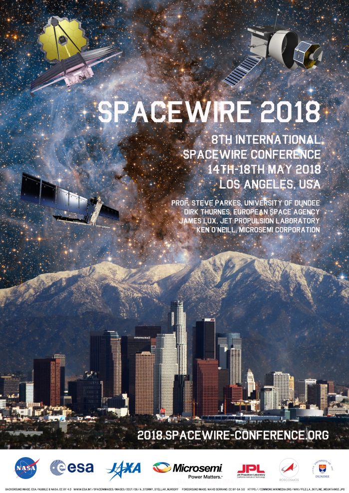 SpaceWire Conference 2018, Los Angeles, USA