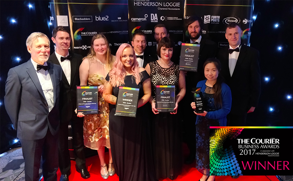 STAR-Dundee team at Courier Business Awards