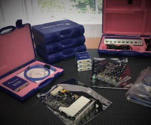 Units being boxed for shipping