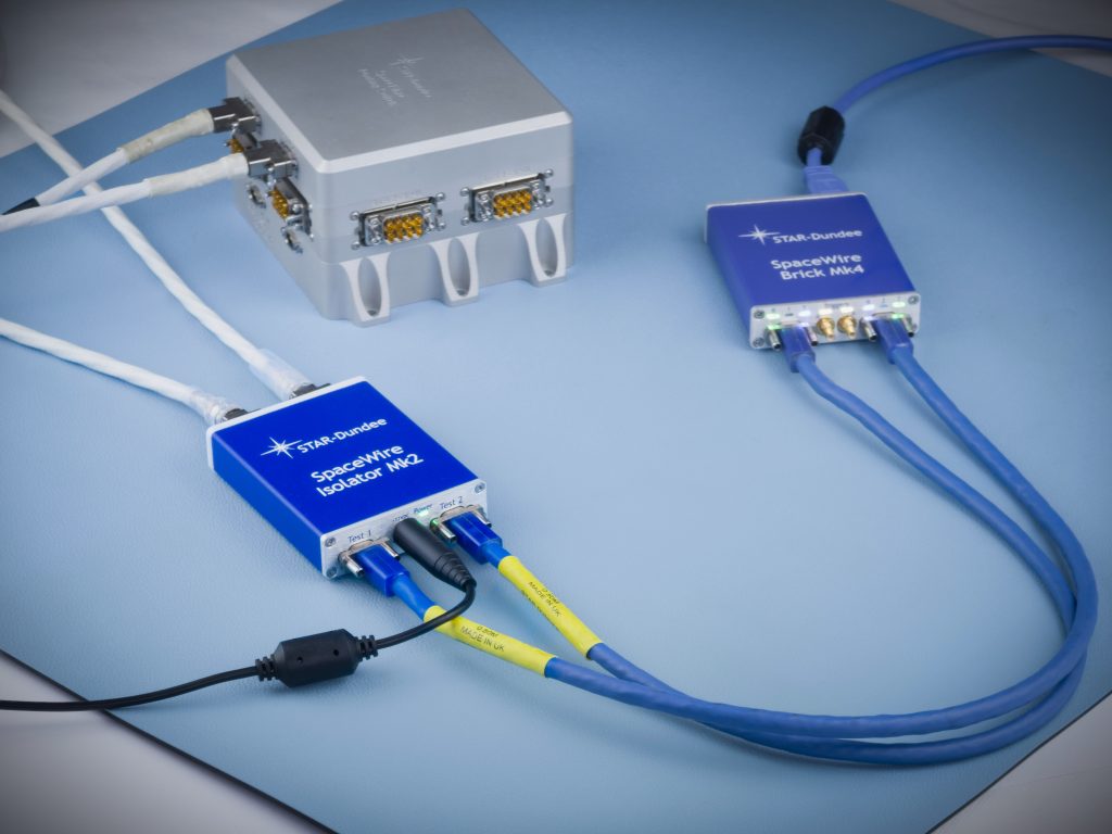 SpaceWire Isolator Mk2 in use