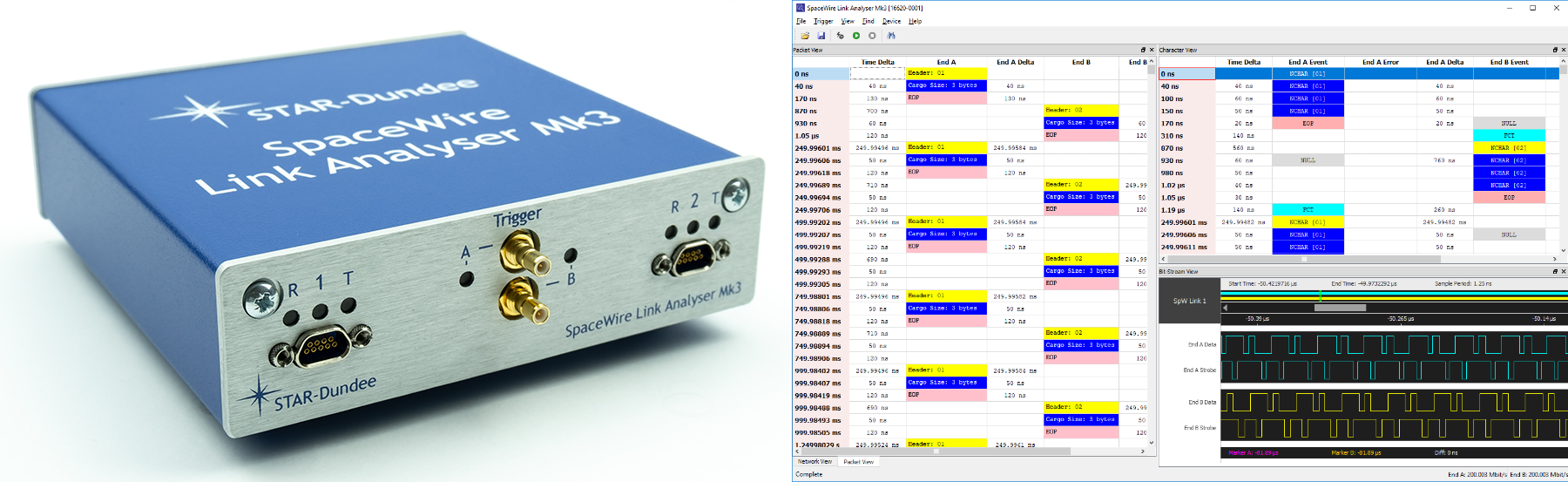 Link Analyser Mk3 Hardware and Software