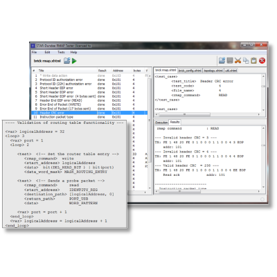 SpaceWire RMAP Tester